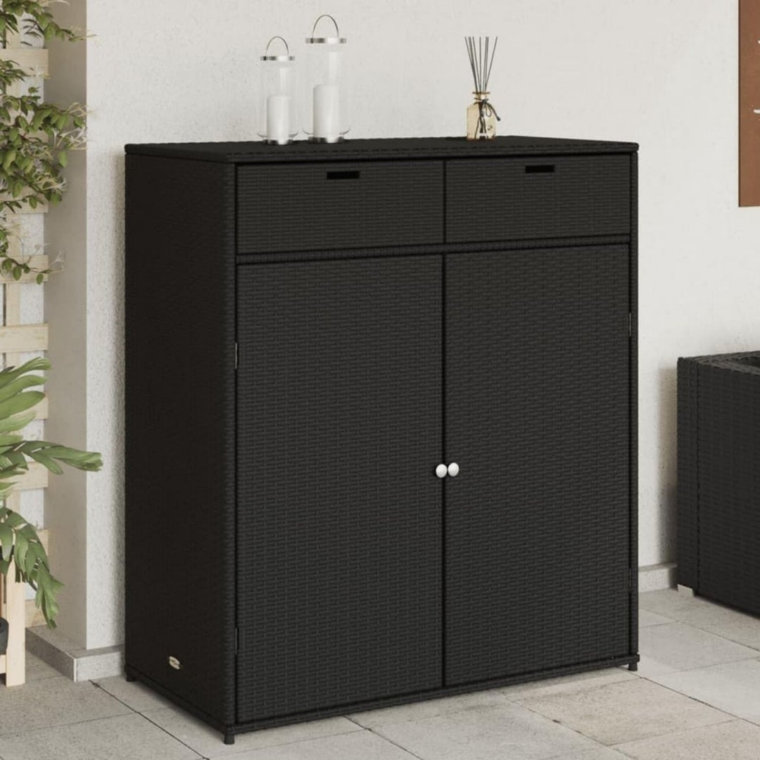 Armadio Home-Outdoor Casa-Outdoor - Armadietto portaoggetti da giardino, in polyrat